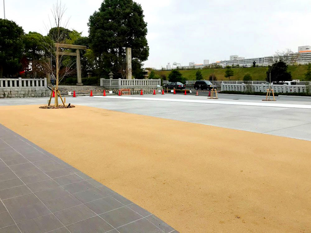 アート舗装施行事例３